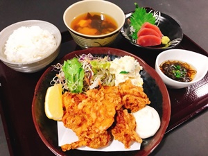 唐揚げ定食
